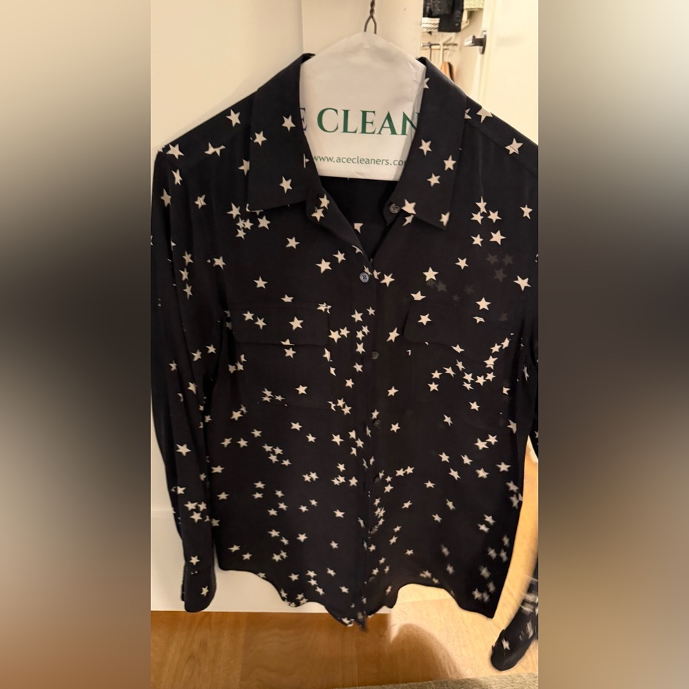 Equipment Black Shirt with White Stars